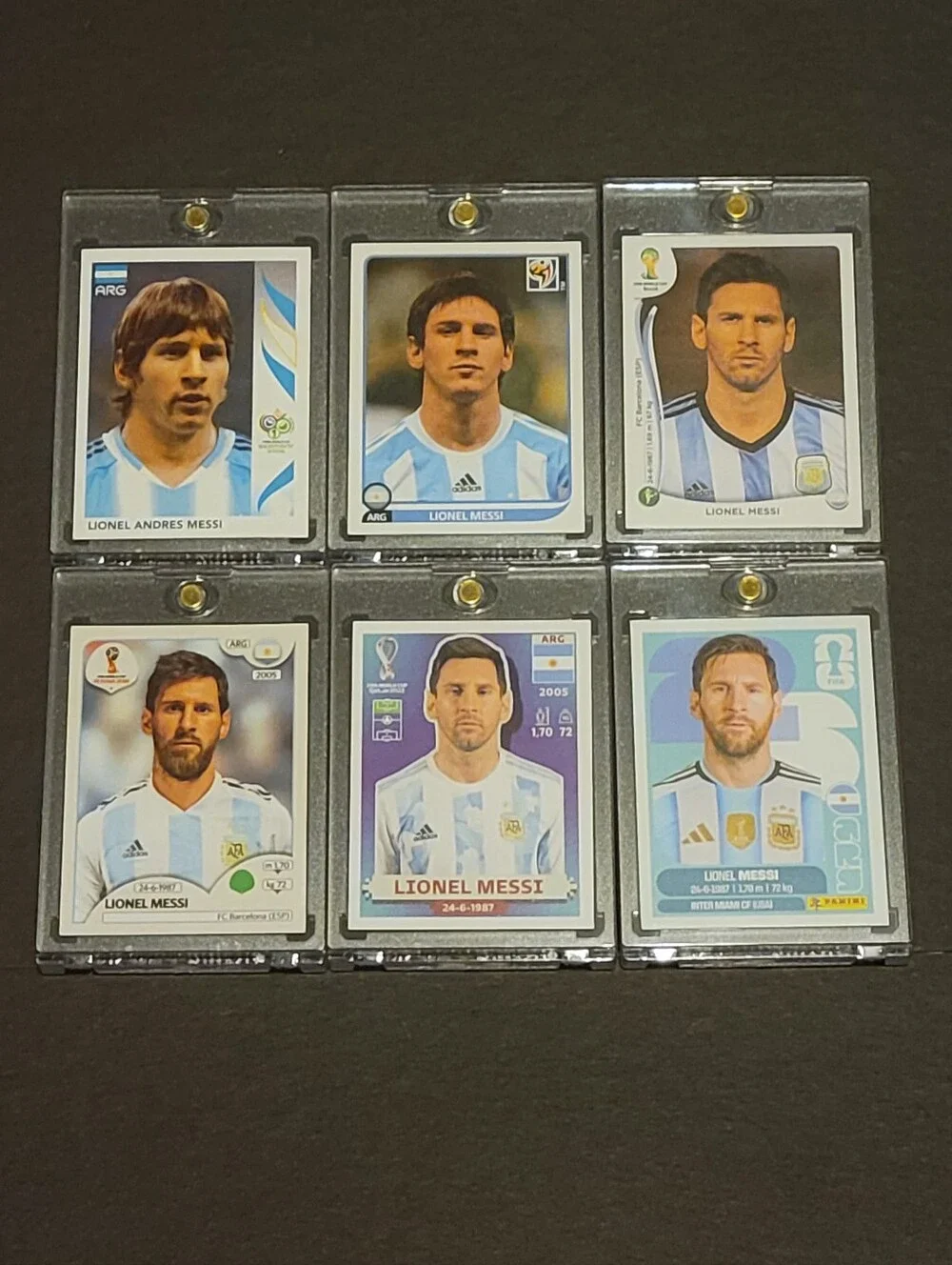 Leo Messi World Cup Collectors Lot